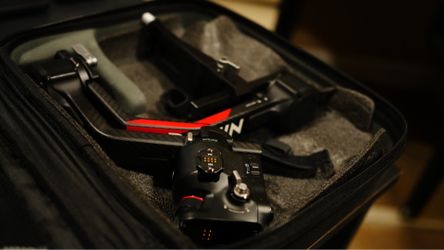 DJI RS4 pro with Intelligent Tracking Module