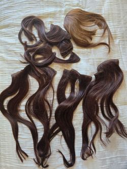 Human Hair Extensions/ Clip 16inch