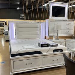  🙌Week Promotion!!! Any 4 PC  Bedroom Set (no Mattress Included)🙌