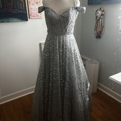 Blue Quinceañera Dress