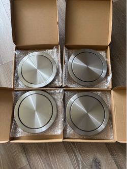 Set of 4- Trash Chute flip lid covers