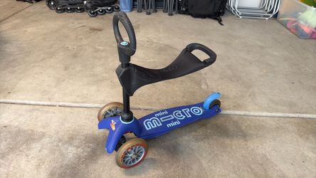 Micro Kickboard Mini 3-in-1 deluxe toddler scooter