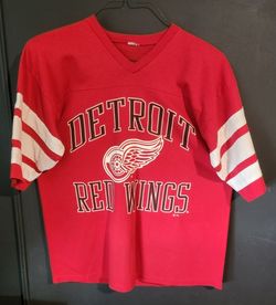 Detroit Red Wings Retro Jersey T-shirt XL