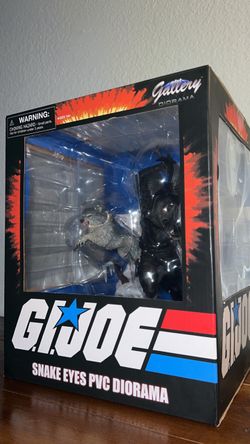 G.I. Joe Snake Eyes Gallery PVC Diorama