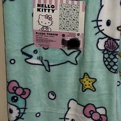 Hello Kitty Mermaid Blanket 