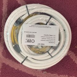 HSD Kit ( Coax Cables + 2-Way Splitter )