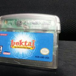 Boktai Game Boy Advance Game