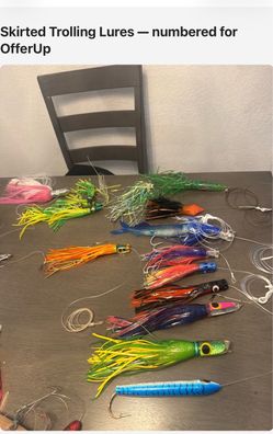 Skirted Trolling Lures