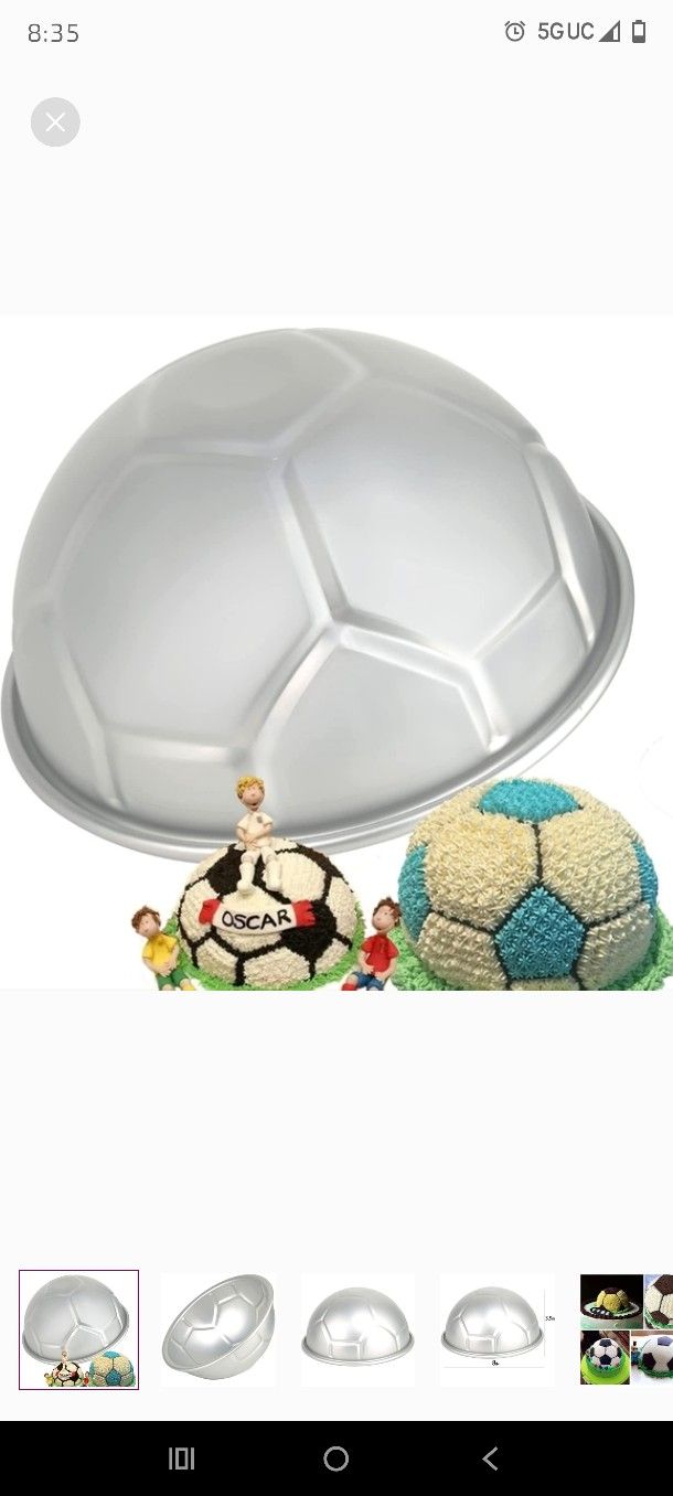 Soccer Ball Cake Pan 