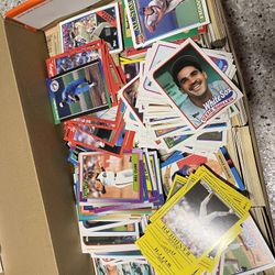 Box Of Cards - Baseball, Basketball, Football 