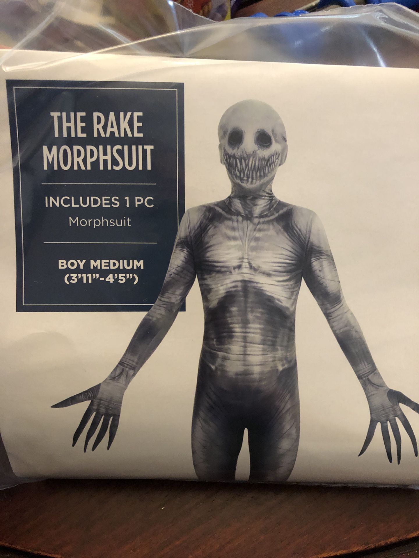 Scary Kids Halloween Costume - The Rake Morphsuit
