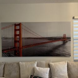 San Francisco Bridge 3 Picture Frames