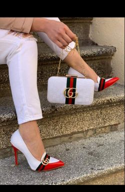 Women Shoes And Purse Sets Of Two