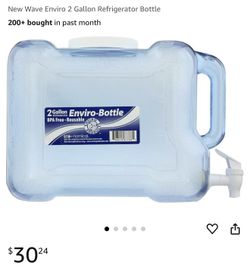 2 Gallon Water Bottle Jug $20 Free Delivery