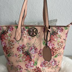 Tory Burch Leather Tote Bag For Sale 