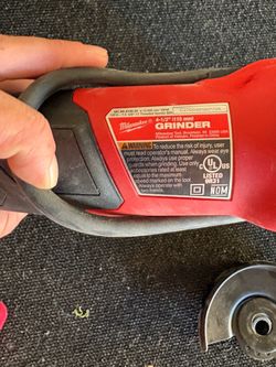 Milwaukee 4-1/2" Angle Grinder