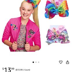 NEW Jojo Siwa Large Signature Unicorn Hair Bows: 3 for $20