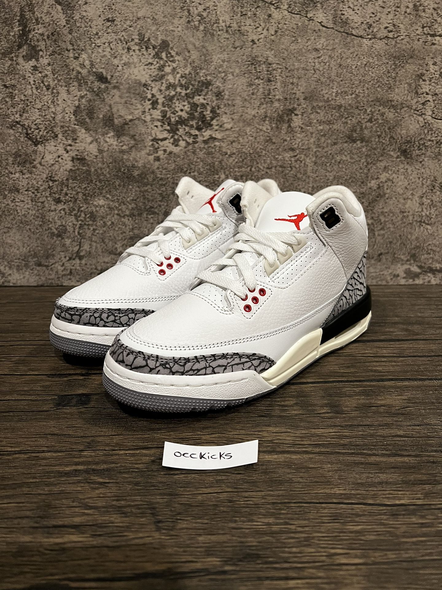 Jordan 3 Retro White Cement Reimagined GS Size 6Y nike air 2023 og