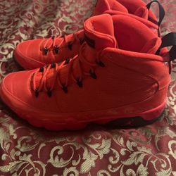 Red Jordan 9