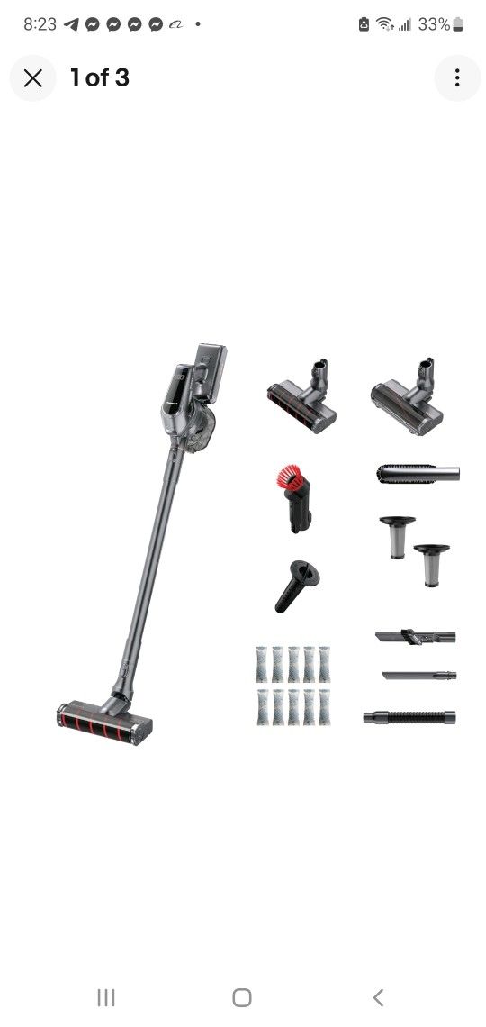 🔥 BRAND NEW Honeywell VC16 AeroMax Pro Cordless Handheld Vacuum Cleaner – Dark Silver