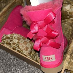 UGG Bailey Bow Pink