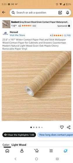 Contact paper