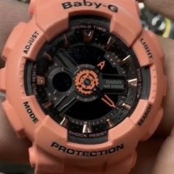 Casio Baby G Generation Baby-G BA-111-4A2 Pink Analog Digital Watch