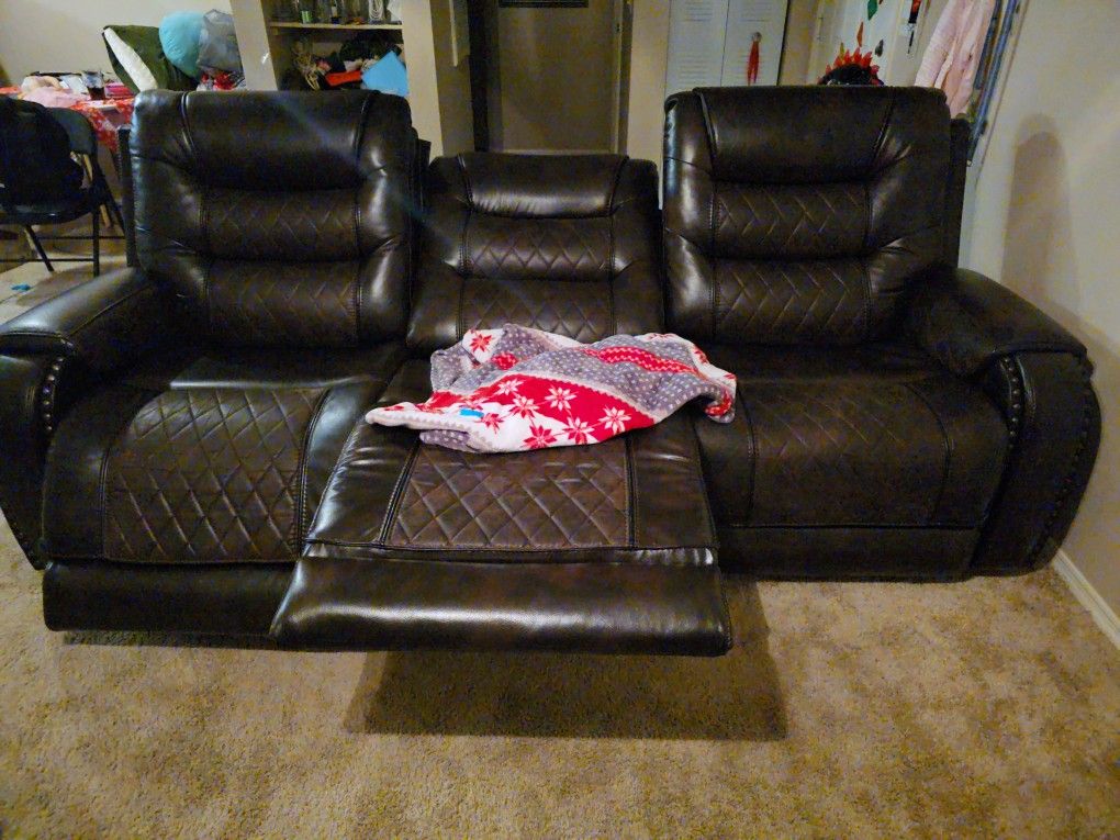 3 Piece Reclining Sofa