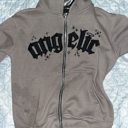 Angelic Motion zip up hoodie