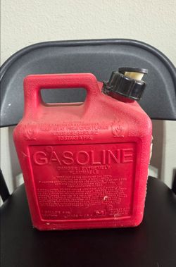 Small 1 gallon container for gas