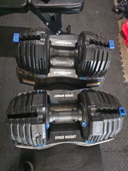 Norditrack Adjustable Dumbbells Weights *FOR PARTS*