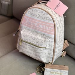 Juicy Couture Backpack With Wallet 
