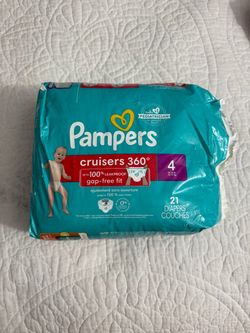 Pampers Cruisers 360 Size 4 Diapers 21 Count