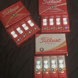 3 Packs For 40 Titleist TruFeel Golf Balls