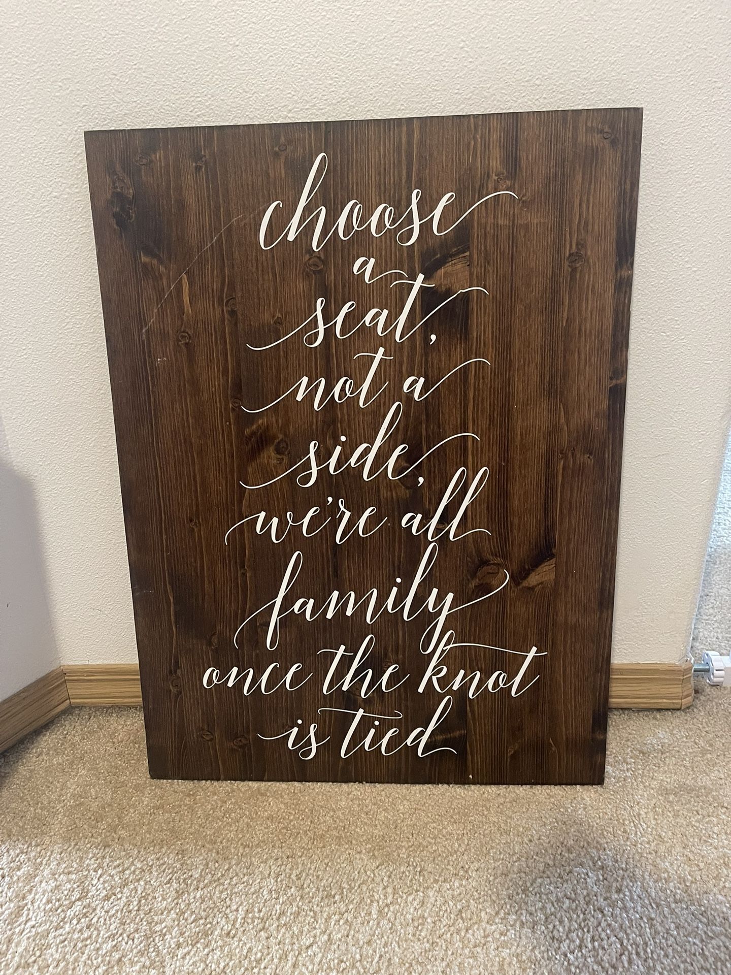 Wedding Sign 