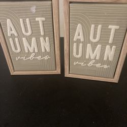 Autumn Vibes Wall Decor