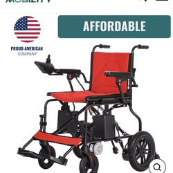 Electric Wheelchair - Lightweight Folding