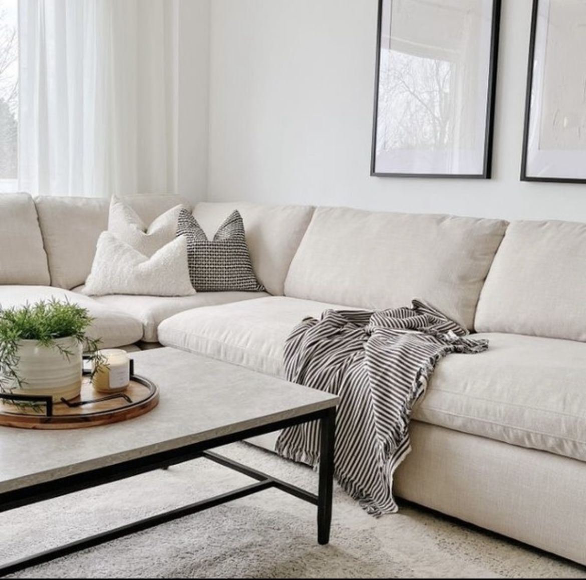 Cloud Dupe - Ashley Tanavi Sectional