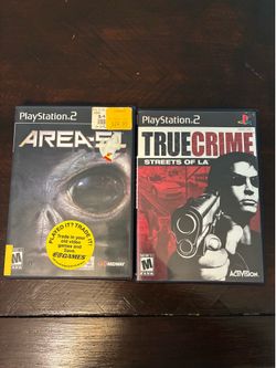 Area-51 True Crime Streets of LA PS2 16 Games Bundle