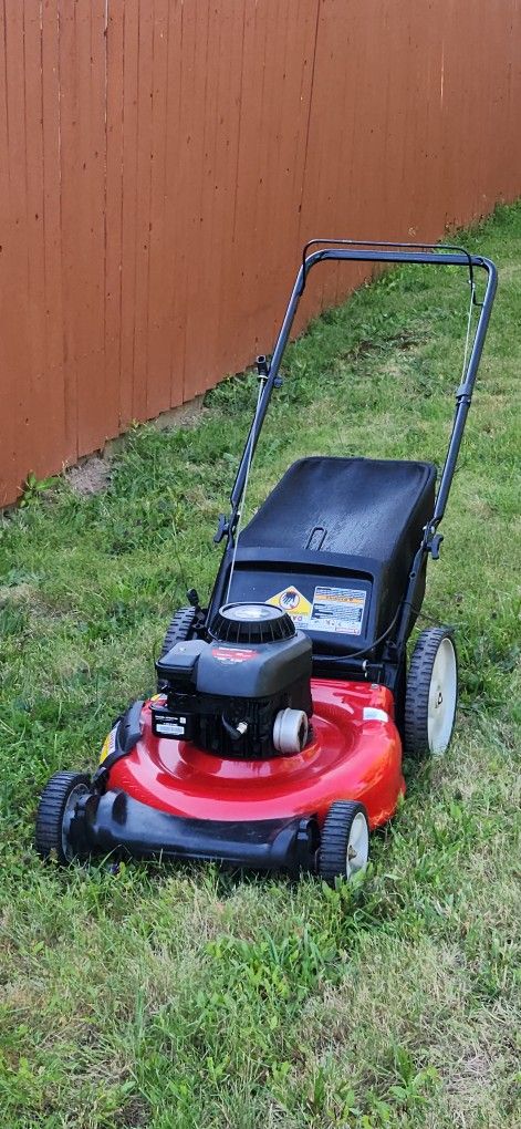 Yard Machines Push Lawn Mower!