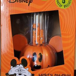 Disney's Mickey Jack O Lantern Make Up Brush Set