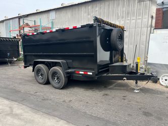 Dump trailer 81/2x12x4