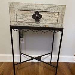 Decorative Table With Drawer