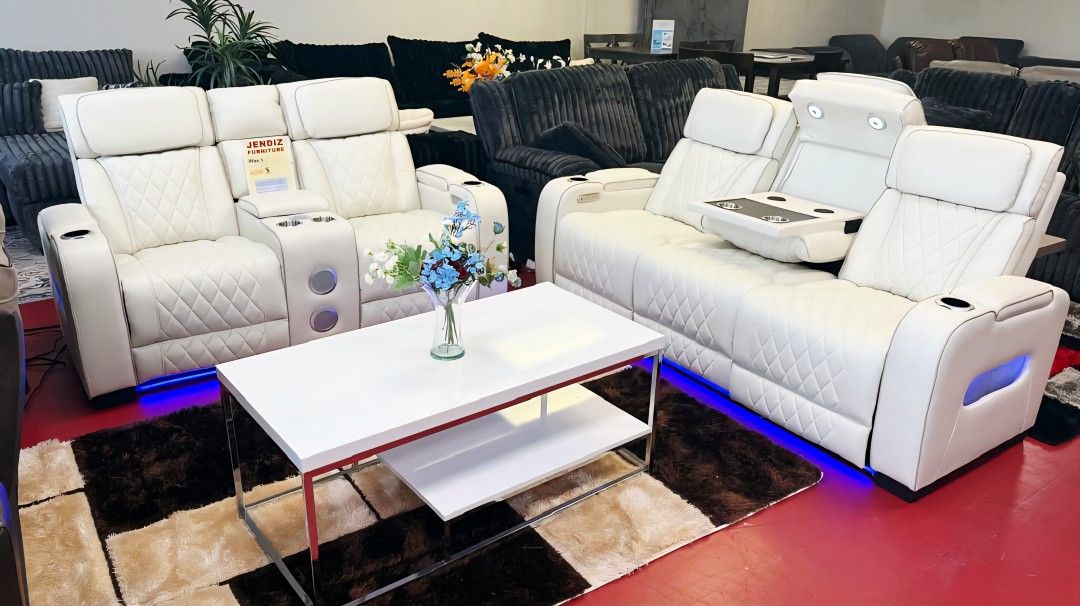 Power Reclining Livingroom Furniture Couches Sofa Sets Only $49 Down No Credit Needed Financing