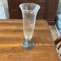 Antique Crystal Vase