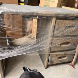 Desk And Dresser
