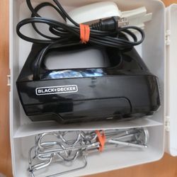 Black And Decker Hand Mixer
