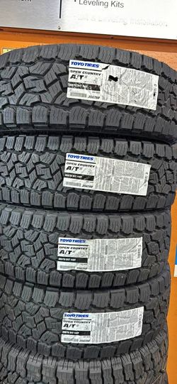 265/70R17 Toyo Open Country A/T III 115T New 4 Tires 265/70/17 llantas