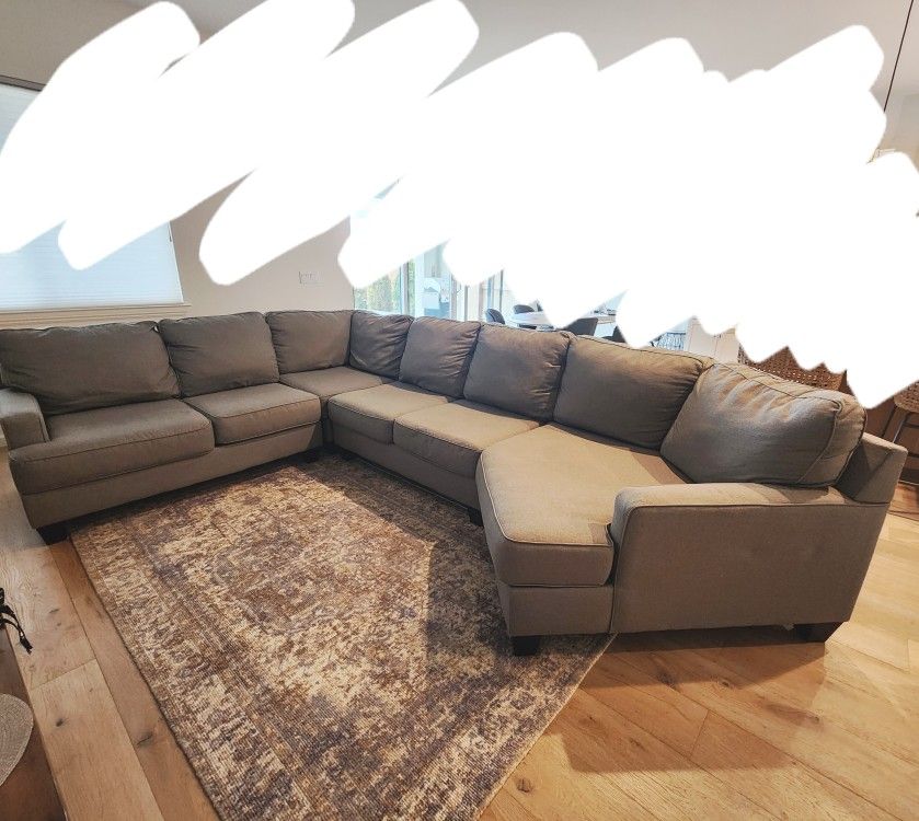 Grey Large Sectional
