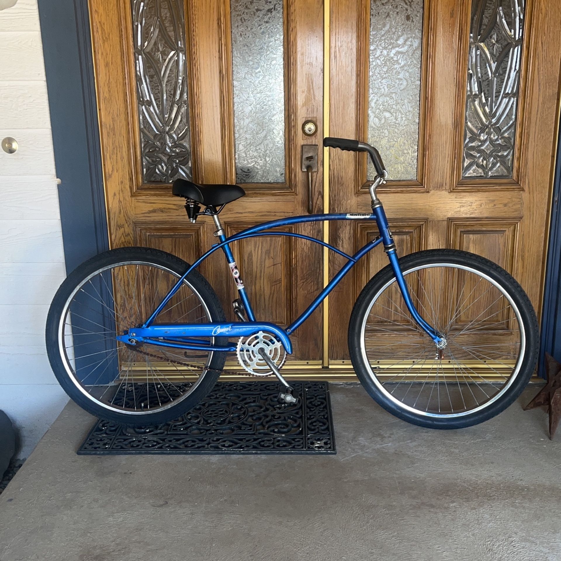 1982 Murray Monterey Beach Cruiser Bicycle 26 Inch Wheels And Tires Single Speed New Tires and seat for Sale in Riverside CA OfferUp
